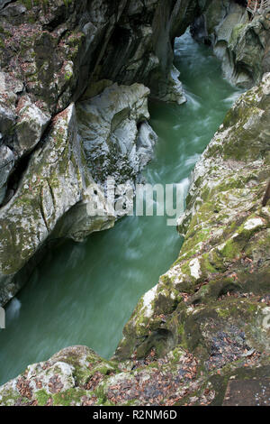 Lammerklamm Canyon in der Nähe von Scheffau, Tennengau, Salzburg (Bundesland), Österreich Stockfoto