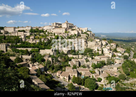 Stadt Gordes in Südfrankreich Stockfoto