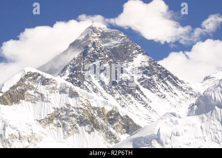 Mount Everest 8848 m - Nepal, Himalaya Stockfoto