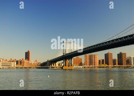 Manhattan Bridge in New york Stockfoto