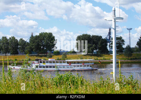 Gräfin Emma" exkursion Boot auf der Weser, Bremen, Deutschland, Europa Stockfoto