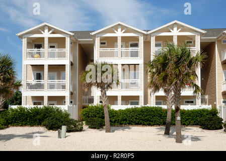 Appartementhaus in usa Stockfoto