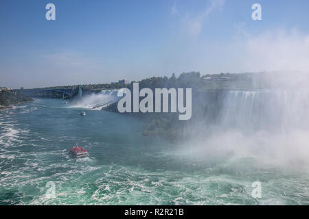 Einen herrlichen Blick auf Niagara Falls, Kanada, Ontario Stockfoto