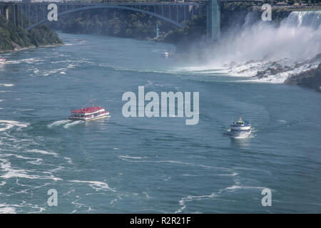 Einen herrlichen Blick auf Niagara Falls, Kanada, Ontario Stockfoto