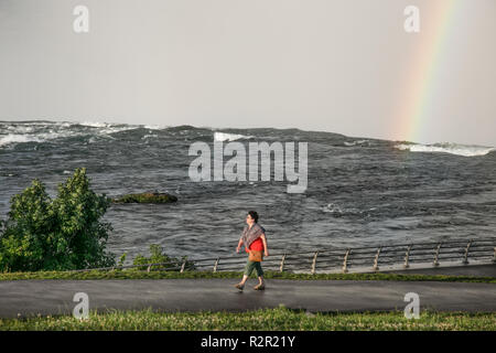 Einen herrlichen Blick auf Niagara Falls, Kanada, Ontario Stockfoto