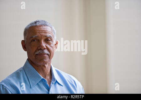 Porträt eines älteren Mannes. Stockfoto