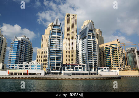 Dubai marina Stockfoto