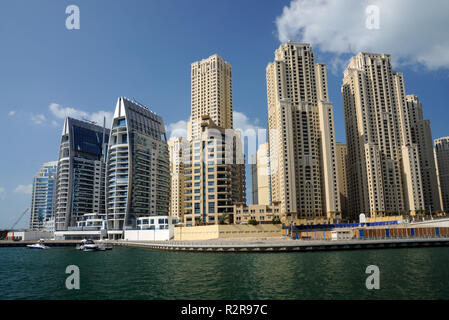 Dubai marina Stockfoto