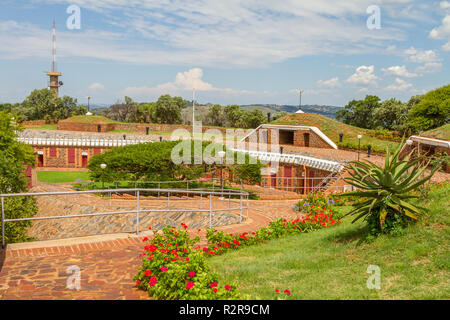 Ango Burenkrieg fort Klapperkop, Pretoria, Südafrika Stockfoto