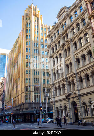 Gnade Brüder Kaufhaus saniert und jetzt das Grace Hotel Sydney, NSW, Australien. Stockfoto