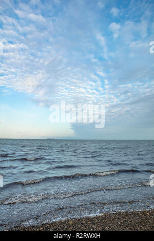 Eine Ansicht des Arktischen Ozeans in Prudhoe Bay in Alaska, USA Stockfoto