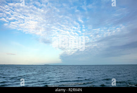 Eine Ansicht des Arktischen Ozeans in Prudhoe Bay in Alaska, USA Stockfoto