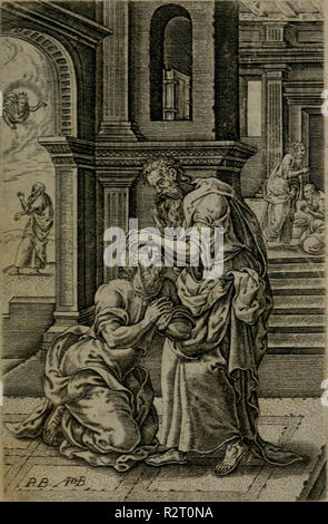 "Humanae salutis Monumenta" (1581) Stockfoto