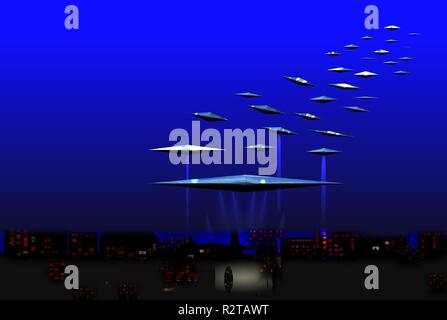 Invasion 2012 Stockfoto