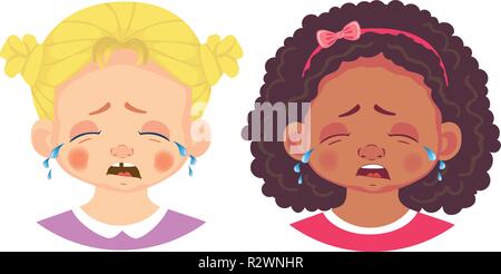 Mädchen Zeichensatz Stock Vektor