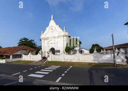 Niederländische Reformierte Kirche in Galle Fort, Sri Lanka Stockfoto