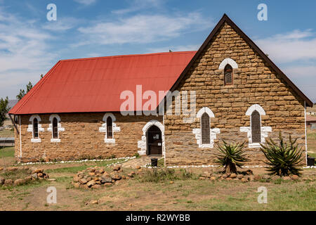Isandlwana Kirche, der Provinz Kwazulu Natal, Südafrika Stockfoto