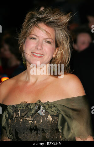 PENNY SMITH NATIONAL TELEVISION AWARDS 2005 ROYAL ALBERT HALL LONDON ENGLAND 25 Oktober 2005 Stockfoto