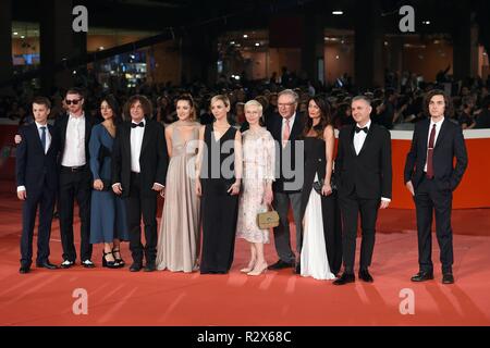 13. Rom Film Fest - "Zähler"-Premiere Mit: Cast Wo: Rom, Italien Wann: 19 Okt 2018 Credit: IPA/WENN.com ** Nur für die Veröffentlichung in Großbritannien, den USA, Deutschland, Österreich, Schweiz ** verfügbar Stockfoto