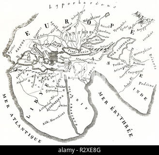 Weltkarte Von Herodot Stockfotografie - Alamy Weltkarte Von Herodot Stockfotografie - Alamy