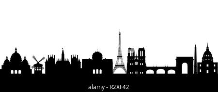 Paris abstrakte Stockfoto