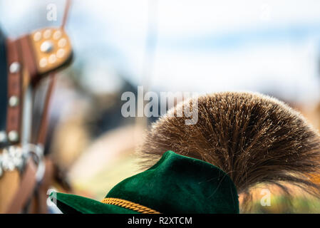 Hut mit gamsbears Leonhardi Stockfoto