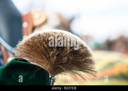 Hut mit gamsbears Leonhardi Stockfoto