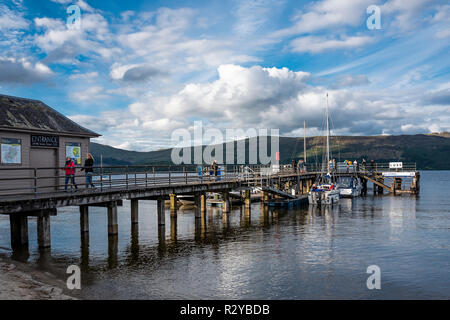 Loch Lomond und Trossachs National Park, Argyll and Bute, Schottland 7. August 2018, © Peter SPURRIER Stockfoto