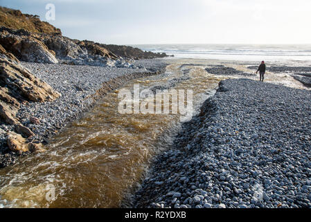 Pwlldu Bay, Gower, South Wales, UK. Stockfoto