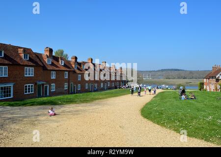 Bucklers hard, New Forest Stockfoto