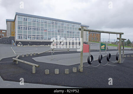 Glocken Brae Grundschule in Lerwick Shetland Stockfoto