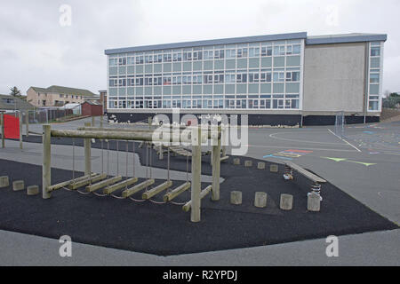 Glocken Brae Grundschule in Lerwick Shetland Stockfoto