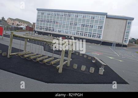 Glocken Brae Grundschule in Lerwick Shetland Stockfoto