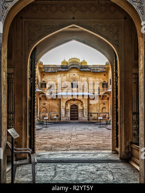 Nahargarh Fort, Rajasthan, Indien Stockfoto