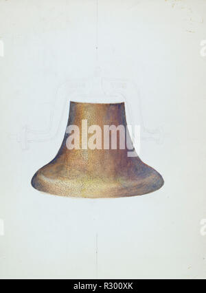 Bell. Stand: 1935/1942. Abmessungen: insgesamt: 33 x 24,2 cm (13 x 9 1/2 in.). Medium: Aquarell und Graphit auf Papier. Museum: Nationalgalerie, Washington DC. Thema: American 20. Stockfoto