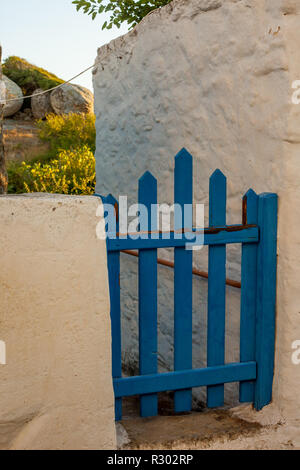 Blick auf die Insel Tinos in Griechenland Stockfoto