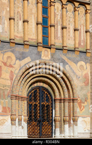 1479 Kathedrale des Kremls, auch als Mariä-entschlafens-Kathedrale, Moskau, Russland bekannt. Architekten Aristotele Fioravanti. Stockfoto