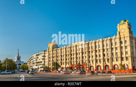 Main Post Office von Wolgograd in Russland Stockfoto