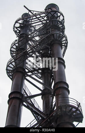 Arbed, Stahlwerken, Metallurgie, Rohre, Fabrik, Luxemburg, Stockfoto