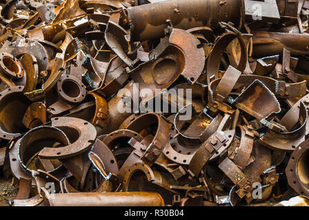 Arbed, Stahlwerken, Metallurgie, Rohre, Fabrik, Luxemburg, Stockfoto