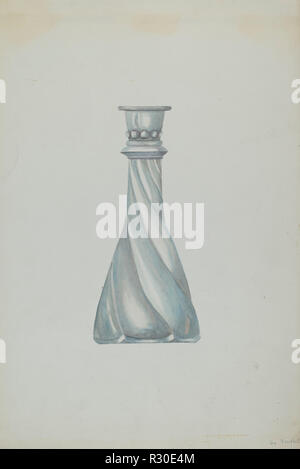 Leuchter. Vom: C. 1937. Maße: gesamt: 35,5 x 24,6 cm (14 x 9 11/16 in.). Medium: Aquarell und Graphit auf Papier. Museum: Nationalgalerie, Washington DC. Autor: Beulah Bradleigh. Stockfoto