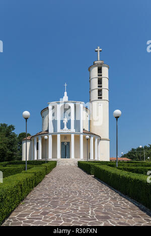 Kirche Santa Maria della Vittoria (Italienisch: Parrocchia di Santa Maria della Vittoria), Volpago Del Montello, Provinz Treviso, Italien Stockfoto