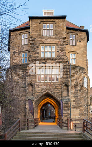 Das Schwarze Tor in Newcastle, Newcastle upon Tyne, Tyne und Wear, England, Großbritannien Stockfoto