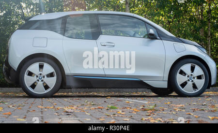 2015 BMW i3 Range Extender Elektroauto EV Stockfoto