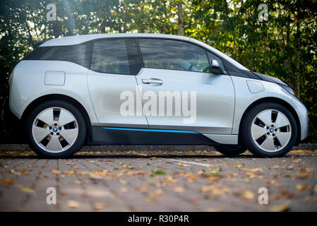 2015 BMW i3 Range Extender Elektroauto EV Stockfoto