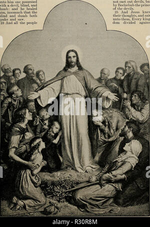 "Die Kunst, Bibel, bestehend aus dem Alten und Neuen Testament: Mit zahlreichen Abbildungen' (1896) Stockfoto