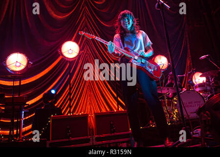 Glasgow, Schottland, Großbritannien. 20. November 2018. Courtney Barnett, in Konzert in der O2 Academy Glasgow, UK. Credit: Stuart Westwood/Alamy leben Nachrichten Stockfoto