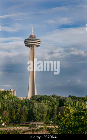 Einen atemberaubenden Blick auf die Niagara Fälle von der kanadischen Seite Stockfoto