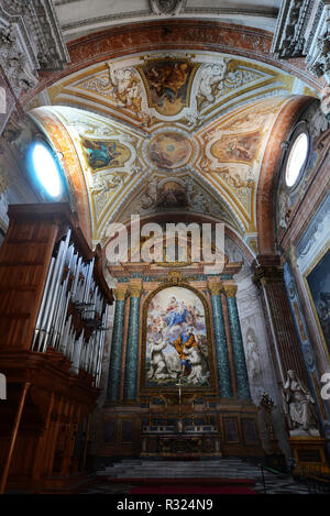 Die Basilika St. Maria von den Engeln und der Märtyrer Stockfoto