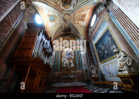 Die Basilika St. Maria von den Engeln und der Märtyrer Stockfoto